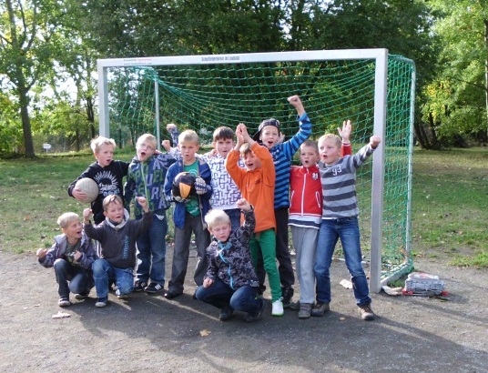 Fußballtore für die Grundschule Hohenleuben